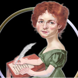 Jane Austen was an English novelist known for her charming romantic novels. The plots explored the dependence of women on marriage which provided social standing and economic security in England at the end of the 18th century.