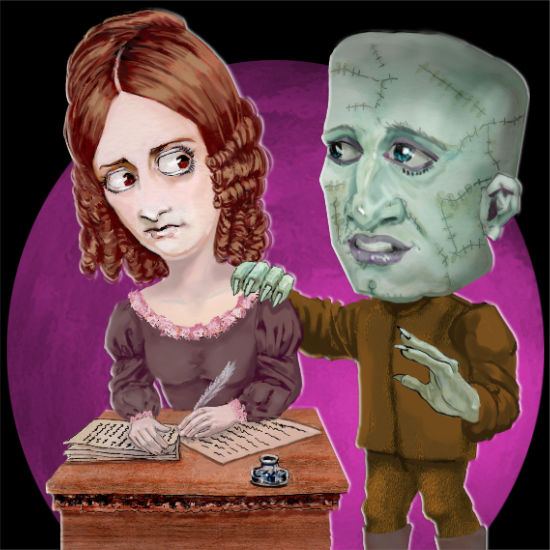 Mary Wollstonecraft Shelley was an English writer,  inspired to write Frankenstein during a storm