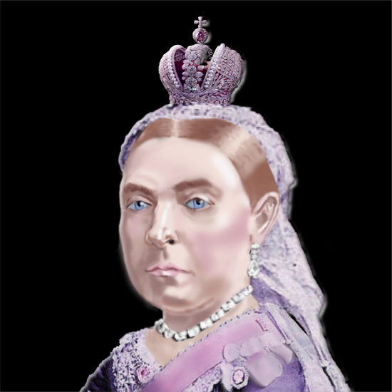 Queen Victoria, queen of the UK and Ireland