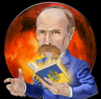 In the 19th century poet, artist Taras Shevchenko fought for his country with words, his poems translated into over 100 languages.